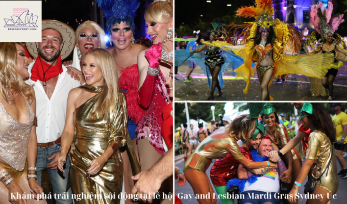 Khám phá trải nghiệm sôi động tại lễ hội Gay and Lesbian Mardi Gras Sydney Úc